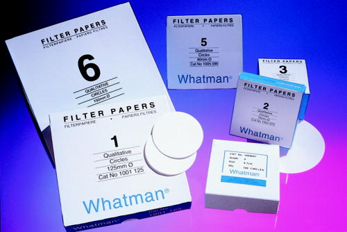 Filter Paper Grade 597 1/2 Folded filters, 125mm (100/pk)