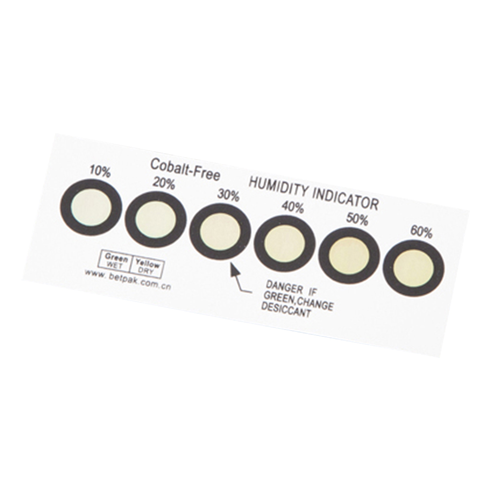 Humidity Indicator Card Cobalt Free