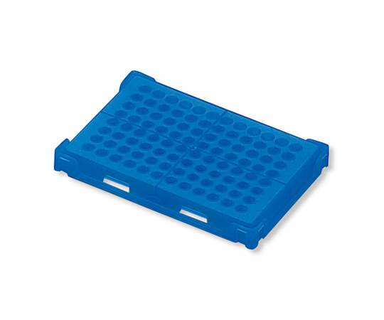 PCR Tray Blue , Lid x 20 Pcs