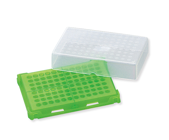 PCR Tray Green , Lid x 20 Pcs