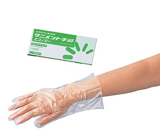 SANIMENTGlove PE Standard (Economy) L 1 Box