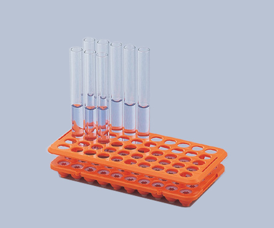 Test Tube Rack f16.5mm x 50 Pcs Orange