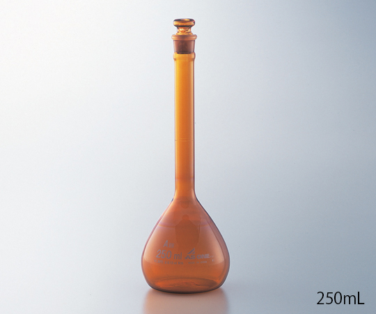 High Accuracy Volumetric Flask Brown 250mL