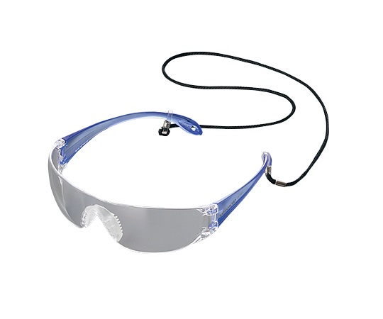 JIS Lightweight Protective Glasses With Strap Blue