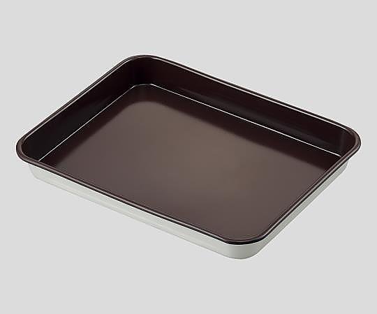 Fluorine Coated Aluminum Tray, Deep, Size 355 x 506 x 61mm