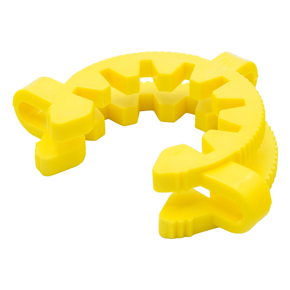 Conical Head Clip Yellow Upper Diameter: 40mm