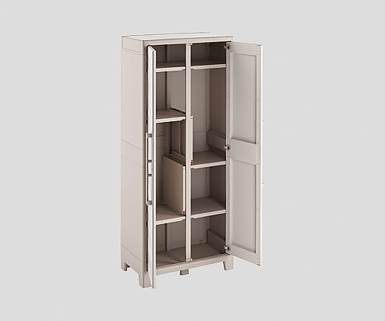 Plastic Cabinet (Tall Multi Space, Double Door) 9751000 Assembled