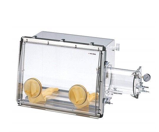 Gas Replacement Acrylic Glove Box B Type PC (With Outlet)