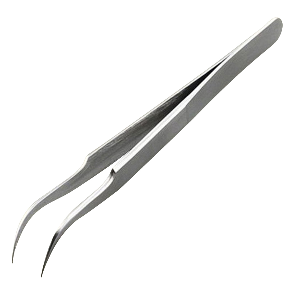 Stainless Steel Tweezers Length 116mm Tip Size 33mm