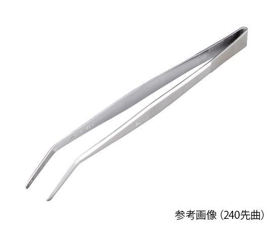 Stainless Steel tweezers tip bending type 180 mm